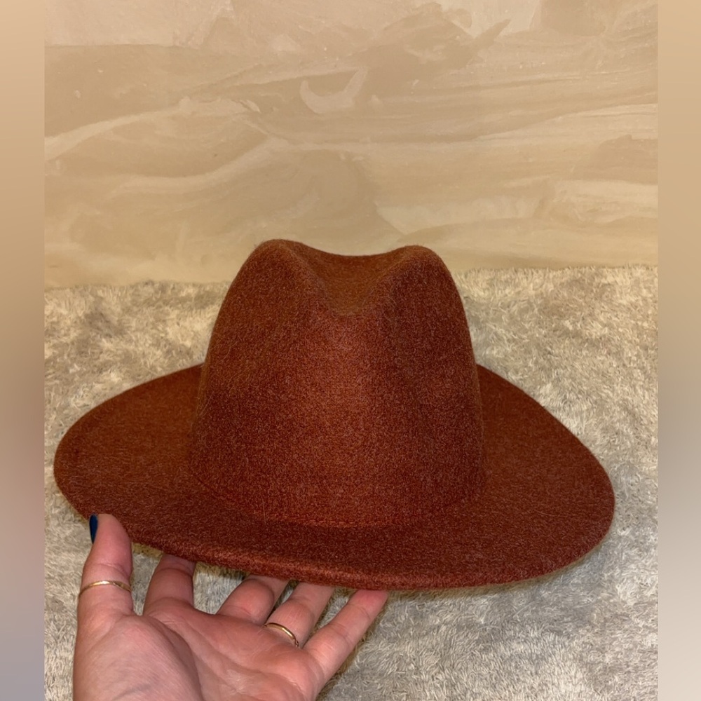 Classic Brown Fedora Hat